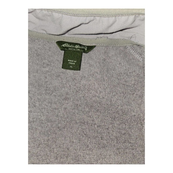 Eddie Bauer Jacket Women's XL Long Sleeve 3 Pocket Zip Closure Tight Knit - Picture 7 of 9